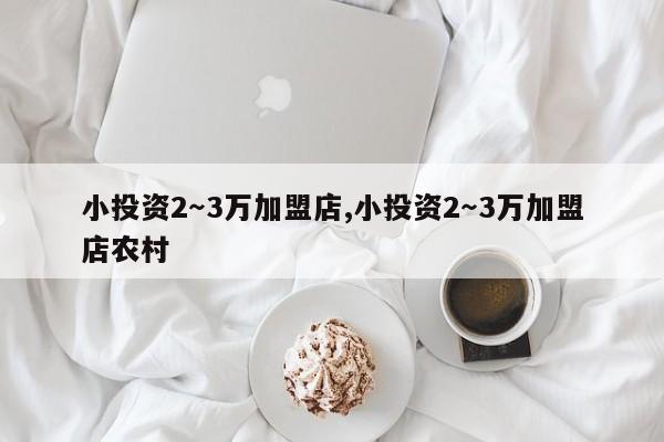 小投资2～3万加盟店,小投资2～3万加盟店农村